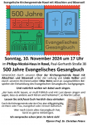 500 Jahre Evangelische Kirchengemeinde